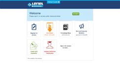 Desktop Screenshot of partner.lenel.com
